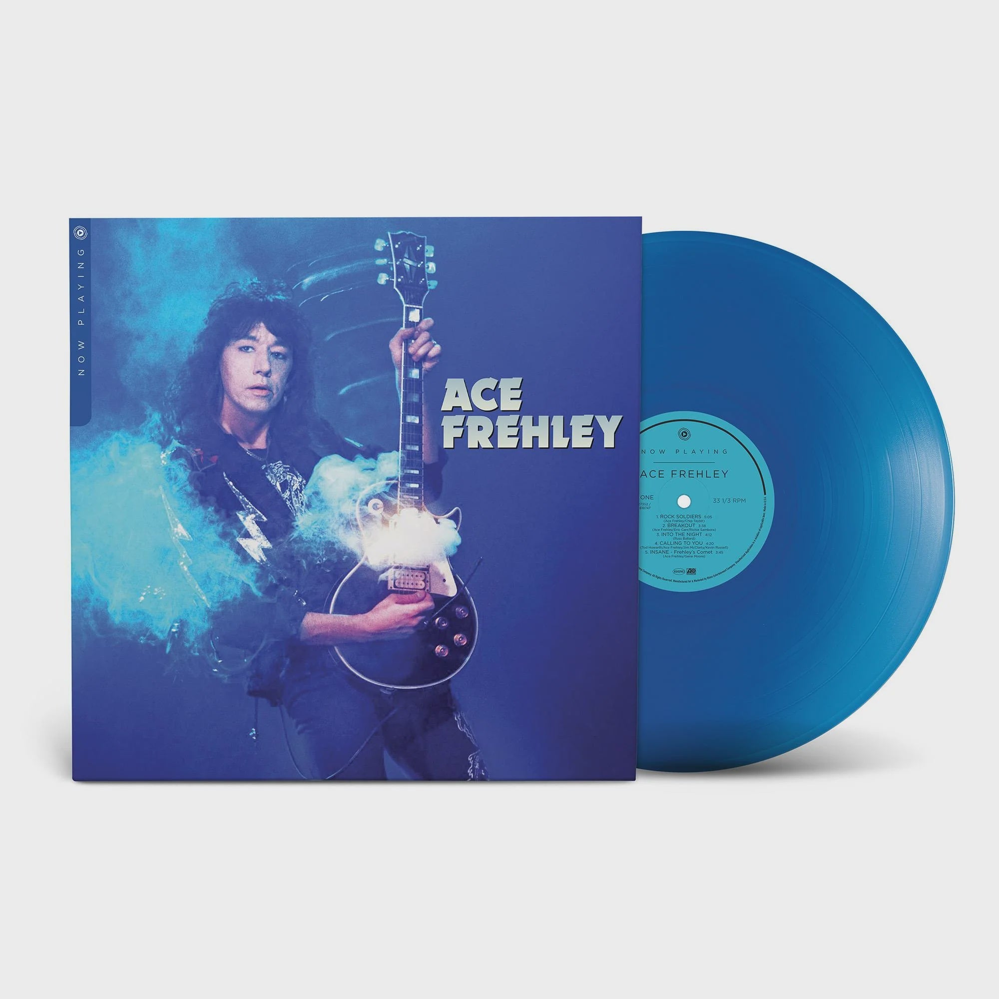 Ace Frehley - Now Playing Limited Edition Blue Coloured Vinyl LP