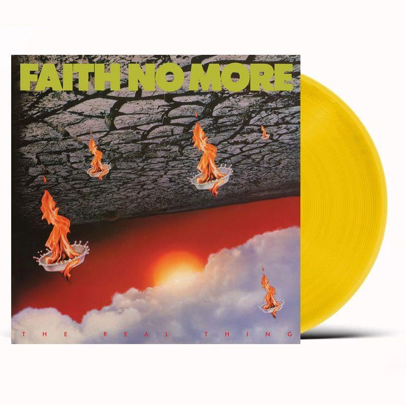 Faith No More - The Real Thing Yellow Coloured Vinyl LP