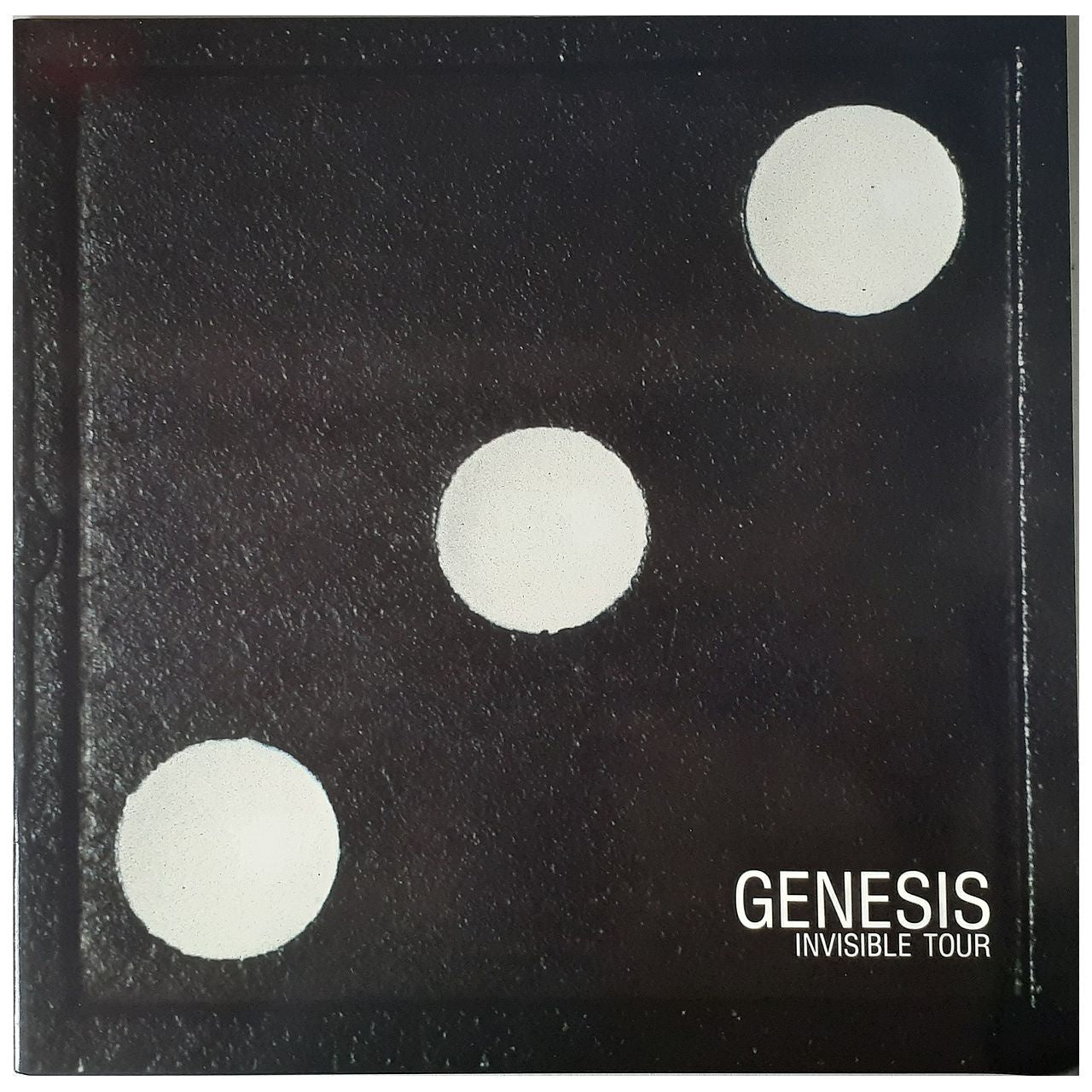 Genesis - Invisible Tour 1986/87 Original Concert Program With Ticket & Sticker