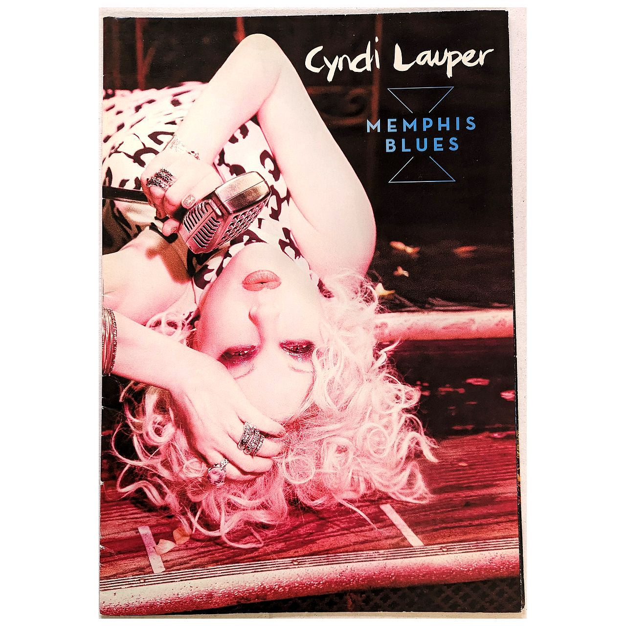 Cyndi Lauper - Memphis Blues 2010/11 Original Concert Tour Program / Poster