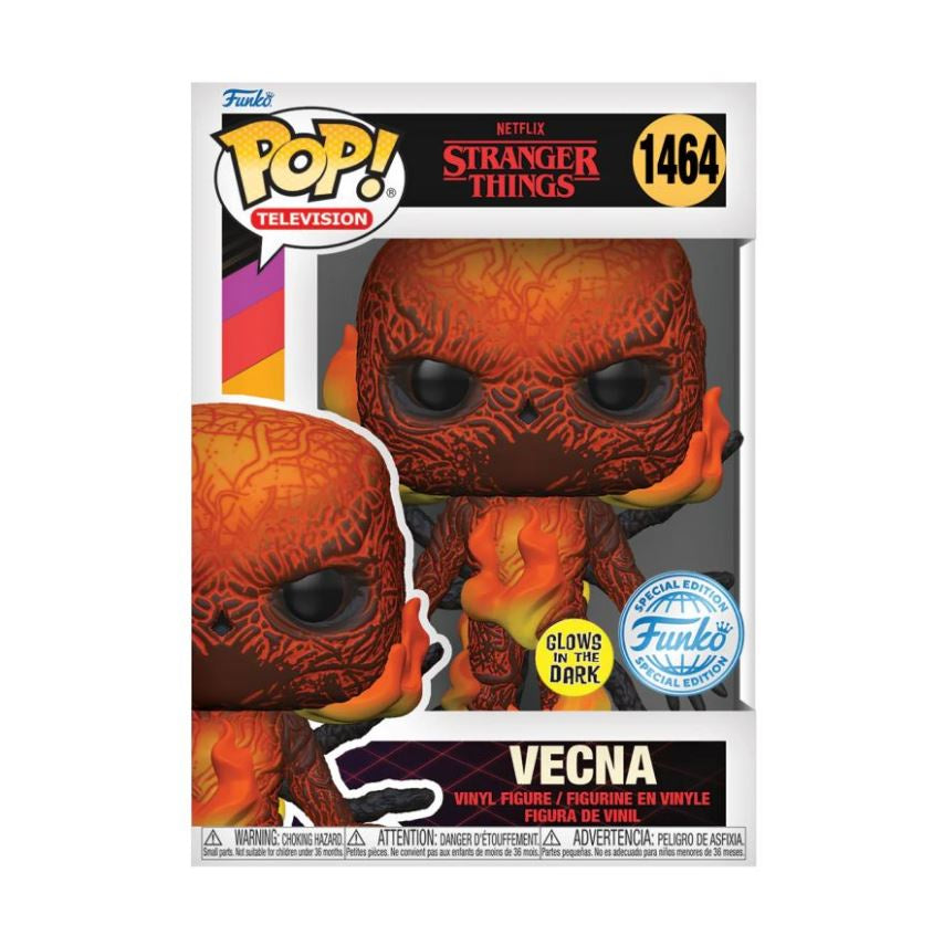 Stranger Things - Vecna US Exclusive Glow Pop! Vinyl