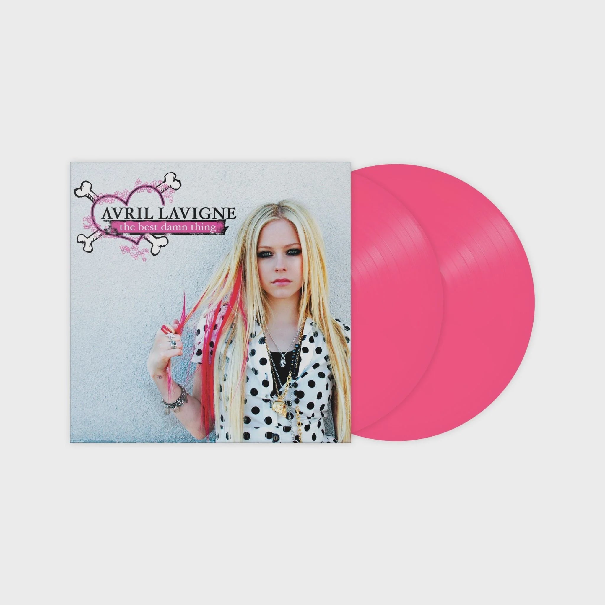 Avril Lavigne - The Best Damn Thing Bright Pink Coloured Vinyl 2LP