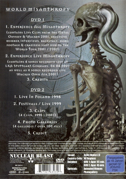 Dimmu Borgir – World Misanthropy 2DVD