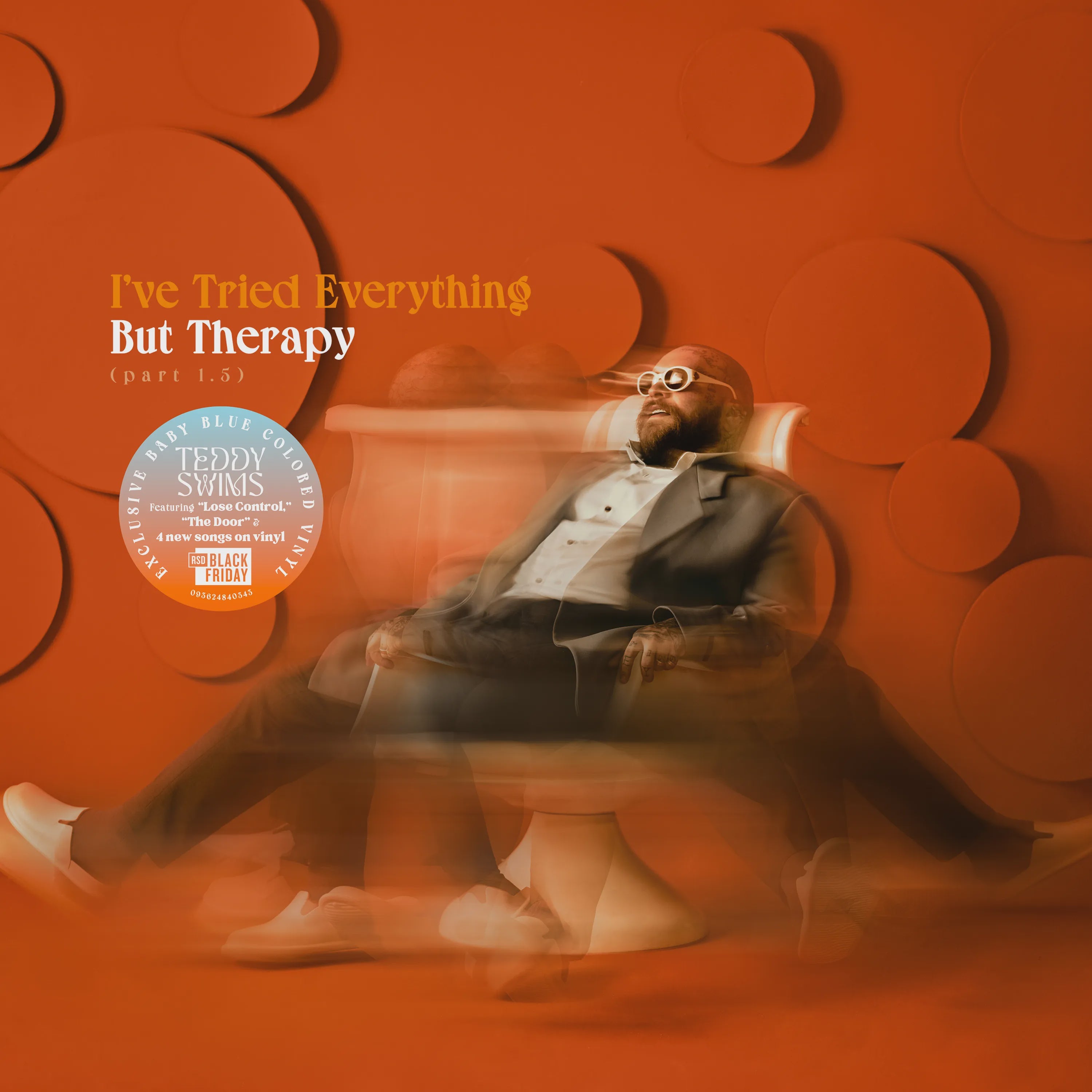 Teddy Swims - I've Tried Everything But Therapy (Part 1.5) RSD BF2024 Light Blue Coloured Vinyl LP