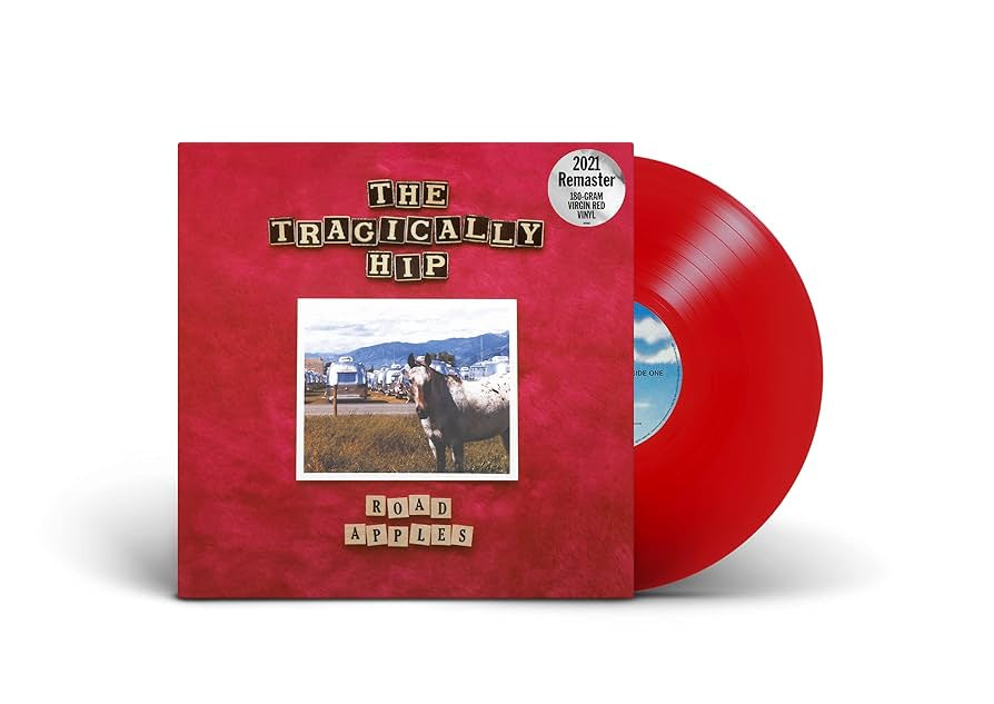 Tragically Hip – Road Apples Red Coloured Vinyl LP