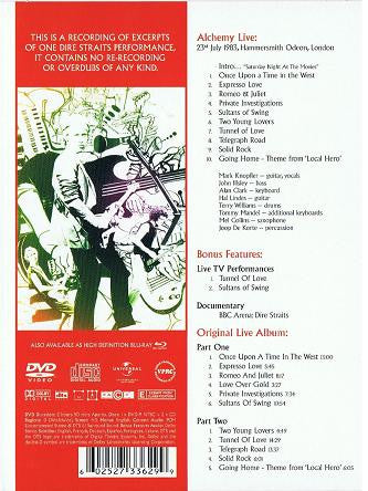 Dire Straits – Alchemy : Dire Straits Live 2CD + DVD (Secondhand)