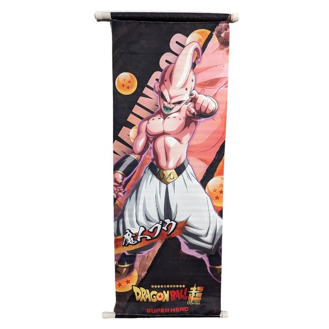 Dragon Ball Z - Majin Buu 24x70cm Fabric Hanging Poster