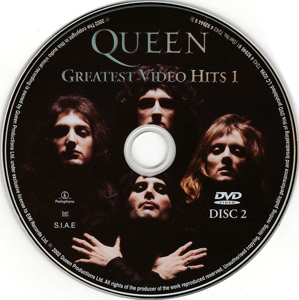 Queen – Greatest Video Hits 1 2DVD