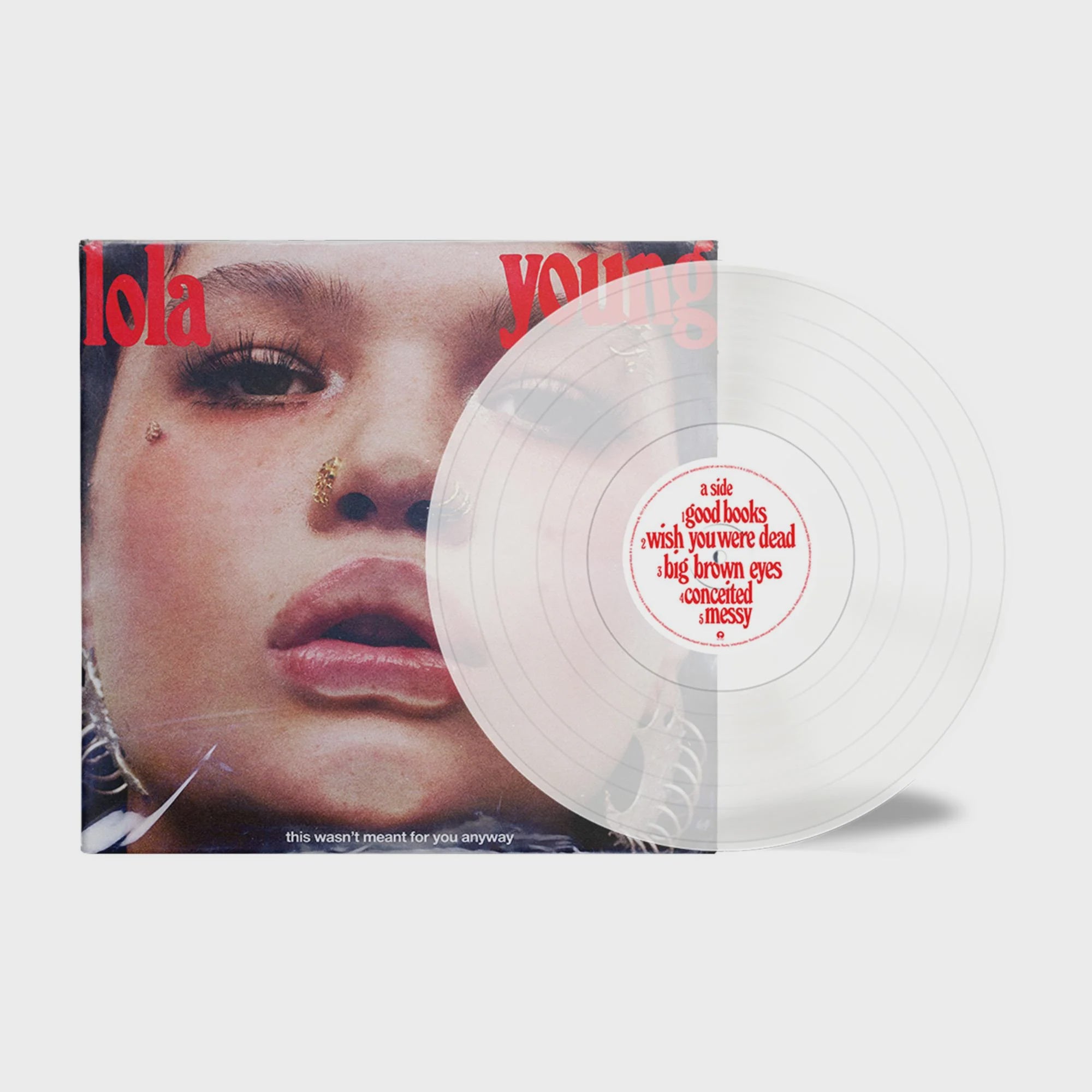 Lola Young - This Wasn't Meant For You Anyway Indie Exclusive Clear Vinyl LP