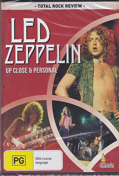 Led Zeppelin - Up Close & Personal - Total Rock Review DVD (Secondhand)