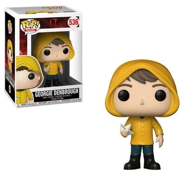 It (2017) - Georgie Denbrough With Boat Collectable Pop! Vinyl #536