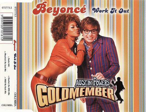 Beyonce - Work It Out 4 Track CD Single