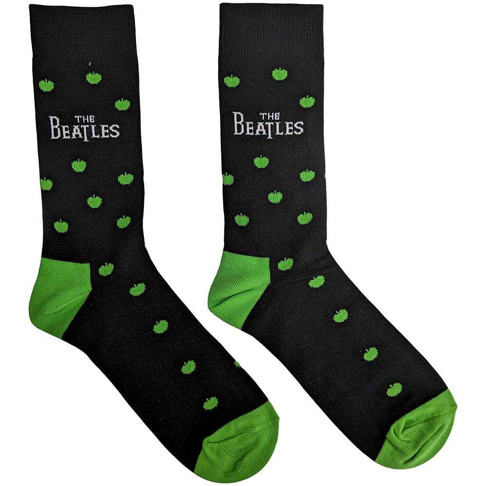 Beatles - Apples And Drop T Logo Unisex Socks