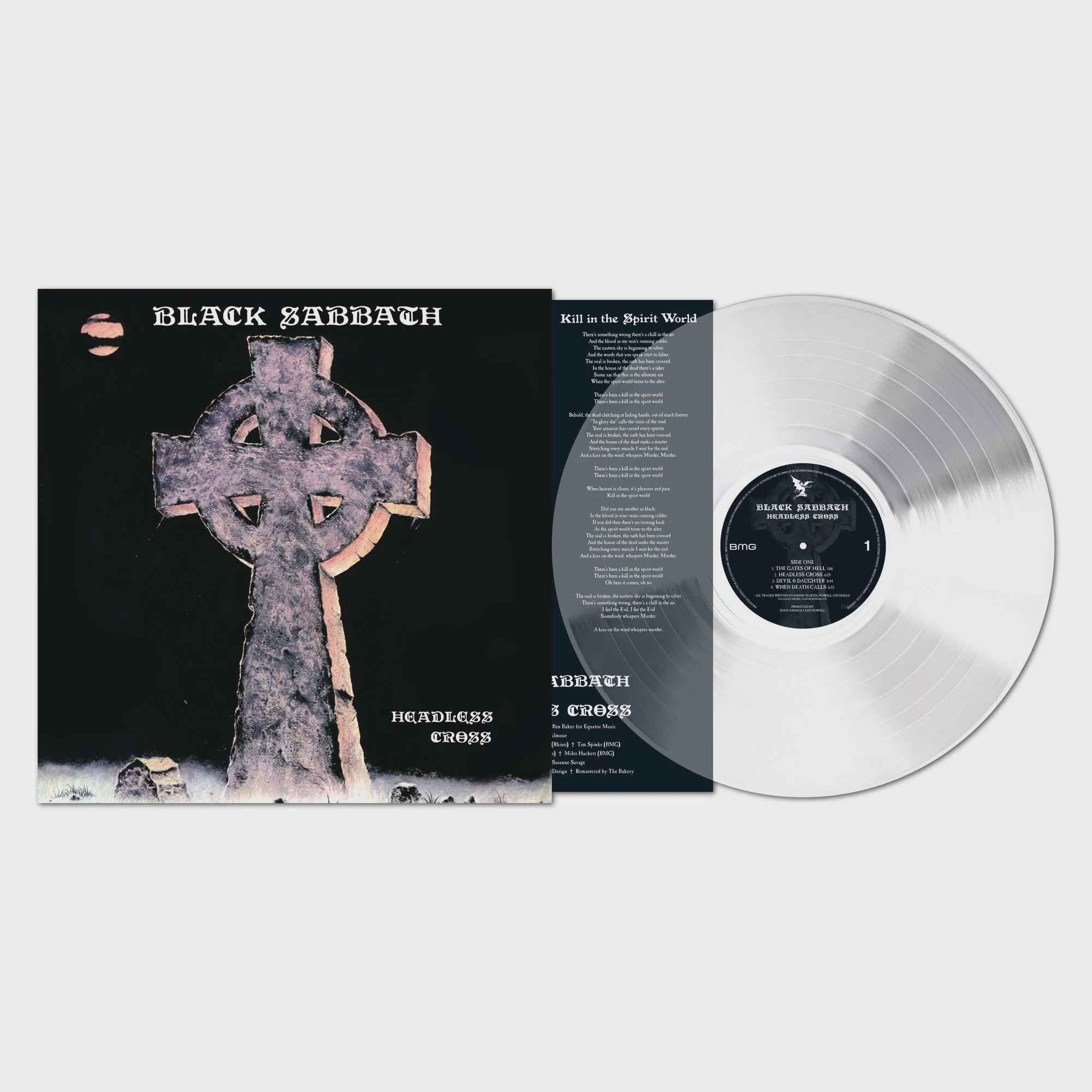 Black Sabbath - Headless Cross Ultra Clear Coloured Vinyl LP