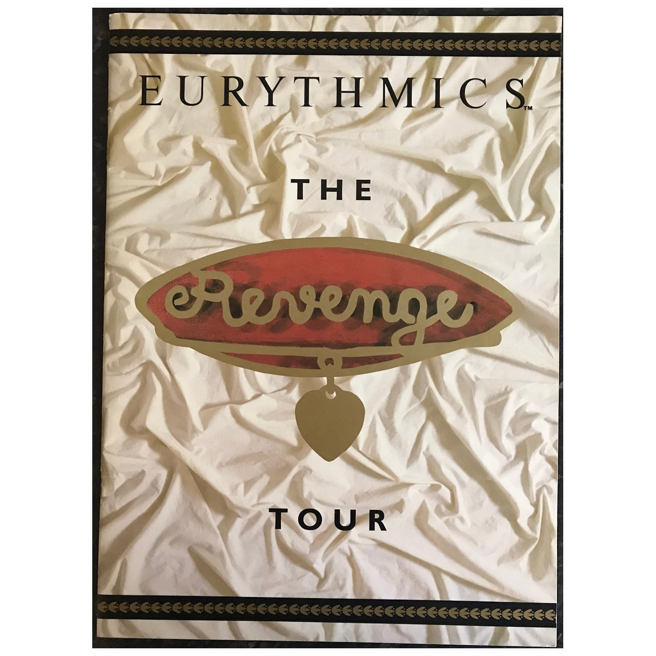 Eurythmics - The Revenge Tour 1987 Original Concert Tour Program