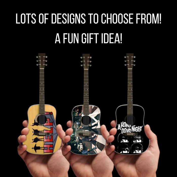 INXS - Band And Logo Miniature Guitar