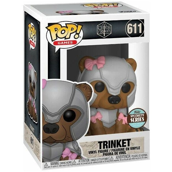 Vox Machina Critical Role - Trinket Armoured Collectable Pop! Vinyl #611