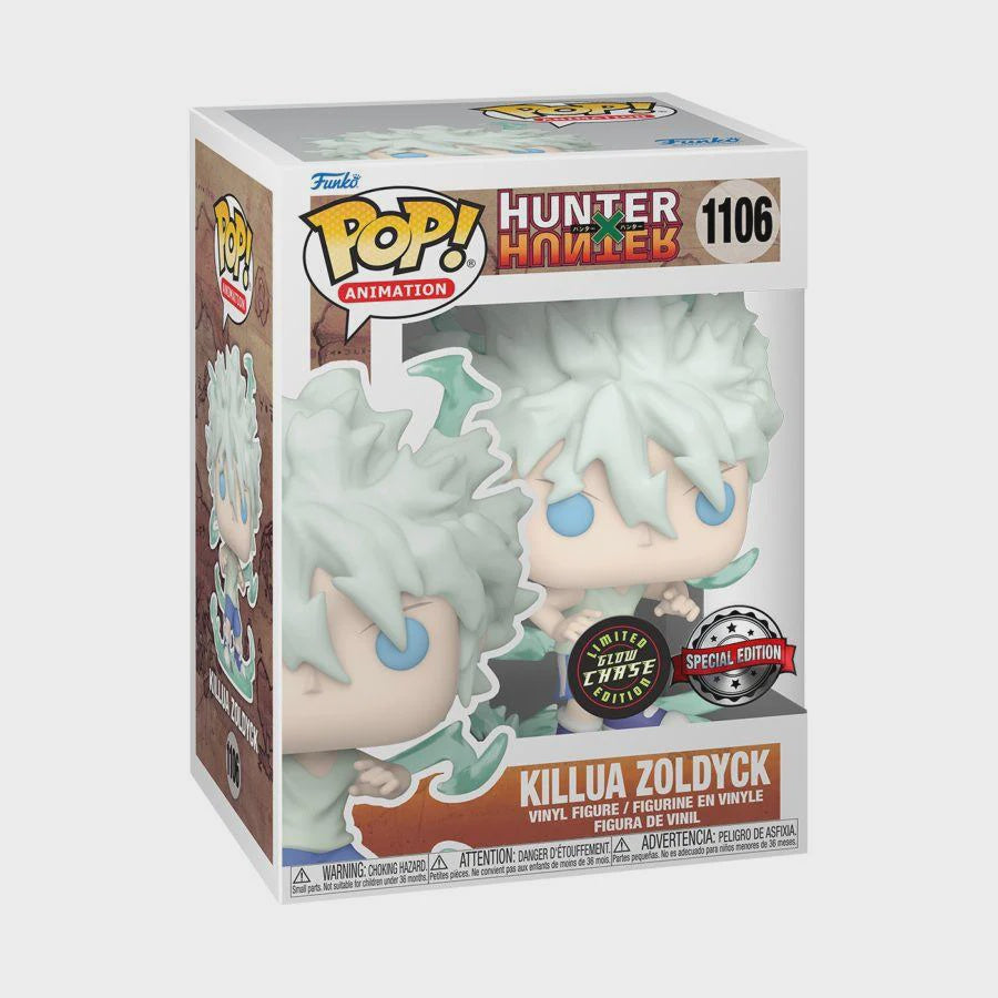 Hunter x Hunter - Killua US Exclusive Glow Chase Collectable Pop! Vinyl