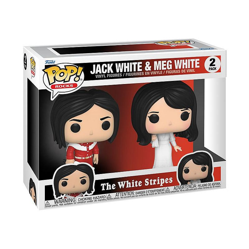 White Stripes - Jack White & Meg White Pop! Vinyl 2-Pack