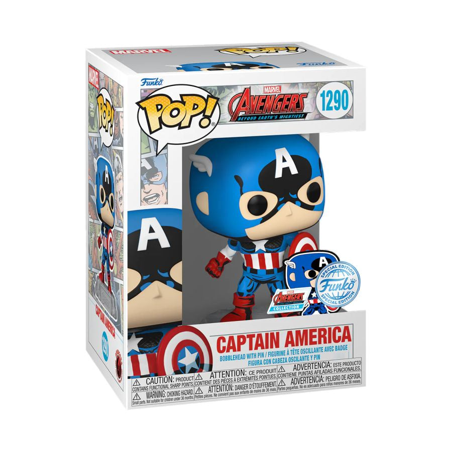 Marvel Comics - Captain America 60th Anniversary (with Pin)