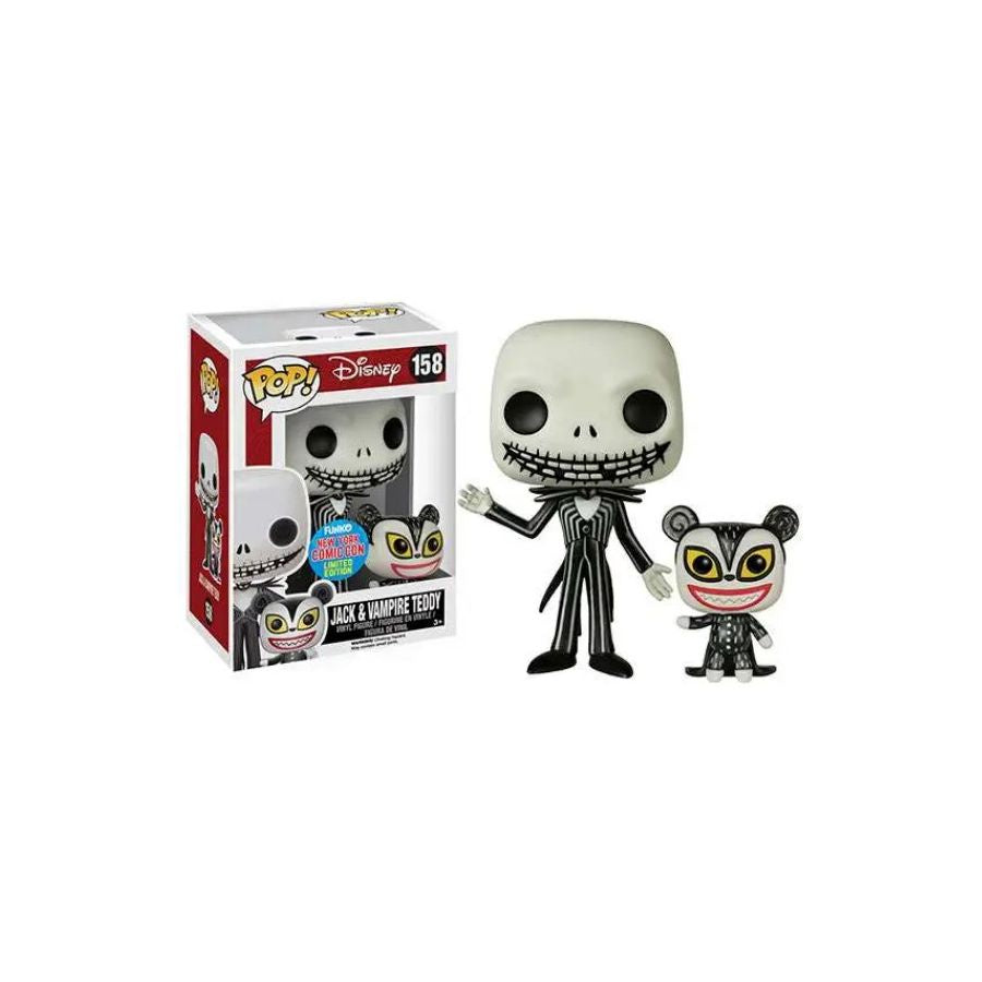 Nightmare Before Christmas - Jack & Vampire Teddy NYCC Collectable Pop! Vinyl