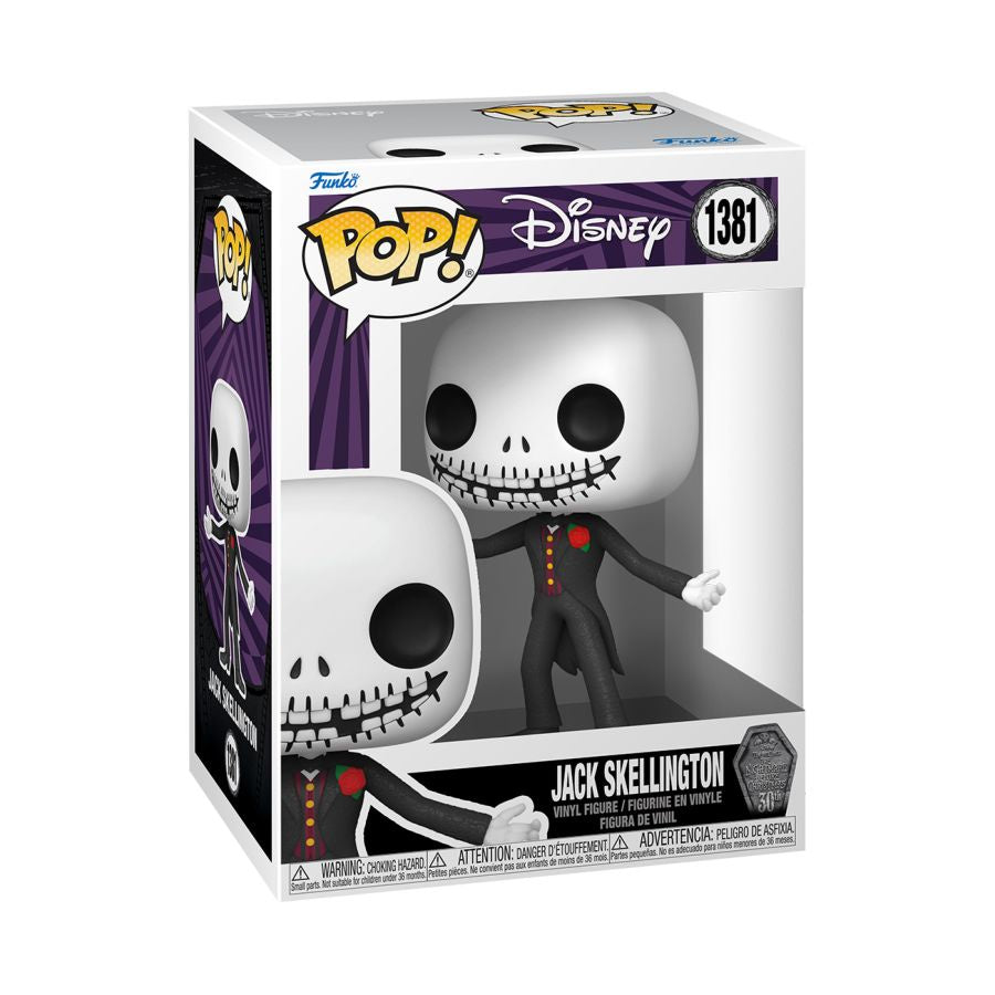 Nightmare Before Christmas 30th Anniversary - Formal Jack Pop! Vinyl