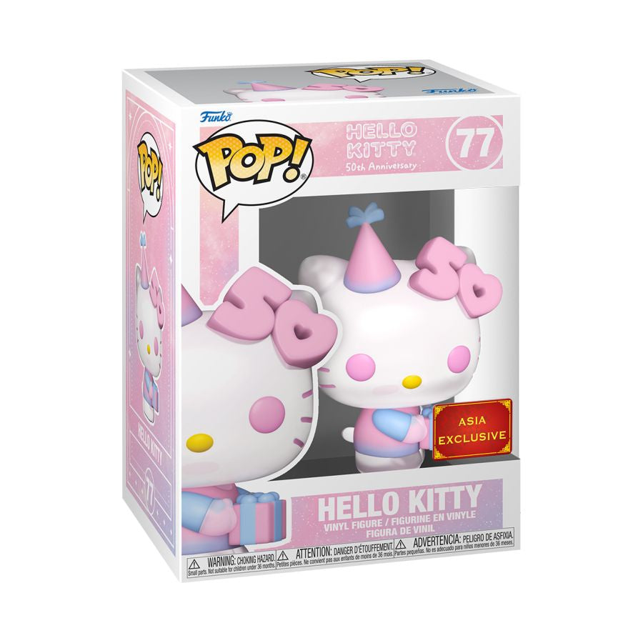 Hello Kitty 50th - Hello Kitty with Gifts Exclusive Pop! Vinyl #77