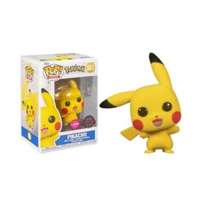 Pokemon - Pikachu Flocked Pop! Vinyl #353