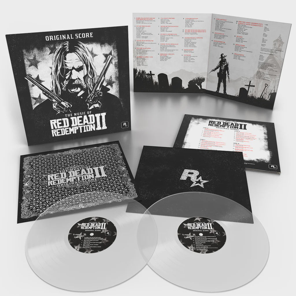 Soundtrack - Music Of Red Dead Redemption II (Original Score) Clear Coloured Vinyl 2LP