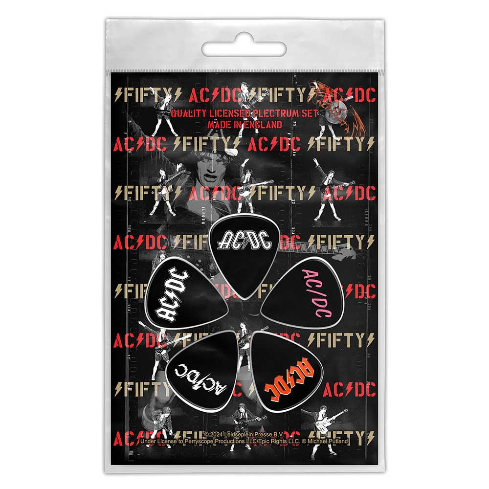 AC/DC - Fifty Years Plectrum Pack