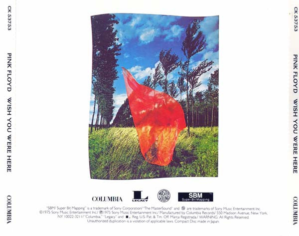 Pink Floyd - Wish You Were Here Mastersound Gold Disc CD (Used)