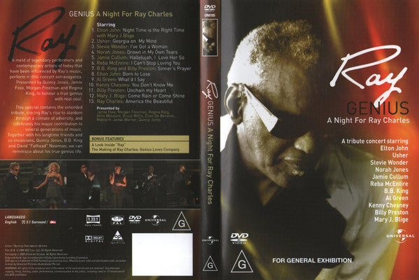 Various Artists – Ray Genius A Night For Ray Charles