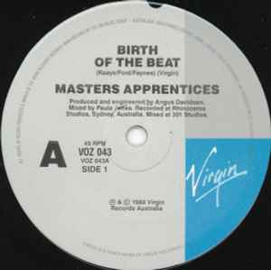 Masters Apprentices - Birth Of The Beat 7" Vinyl Single (Used)