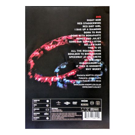 Mark Knopfler & Emmylou Harris - Real Live Roadrunning DVD (Used)