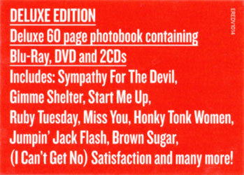 Rolling Stones – Sweet Summer Sun - Hyde Park Live Book + 2DVD + 2CD (Used)