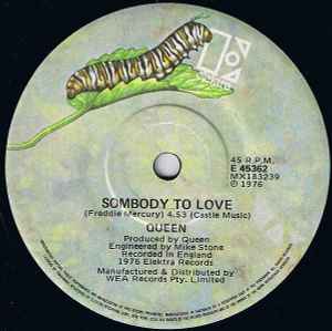 Queen – Somebody To Love 7" Vinyl Single (Used)