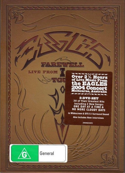Eagles - Farewell 1 Tour Live From Melbourne 2DVD + Booklet (Used)