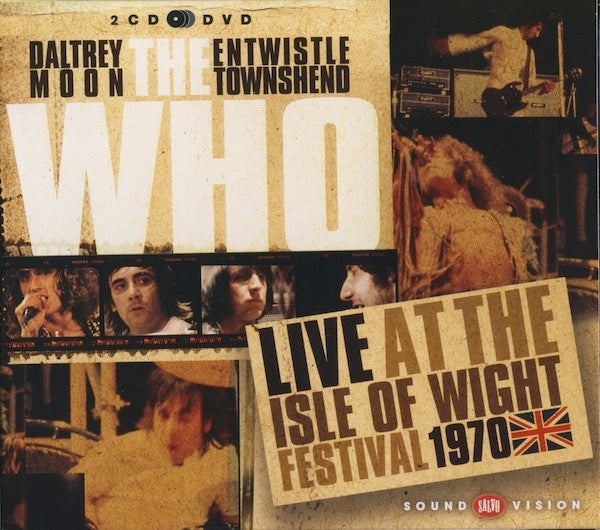 Who – Live At The Isle Of Wight Festival 1970 2CD+DVD