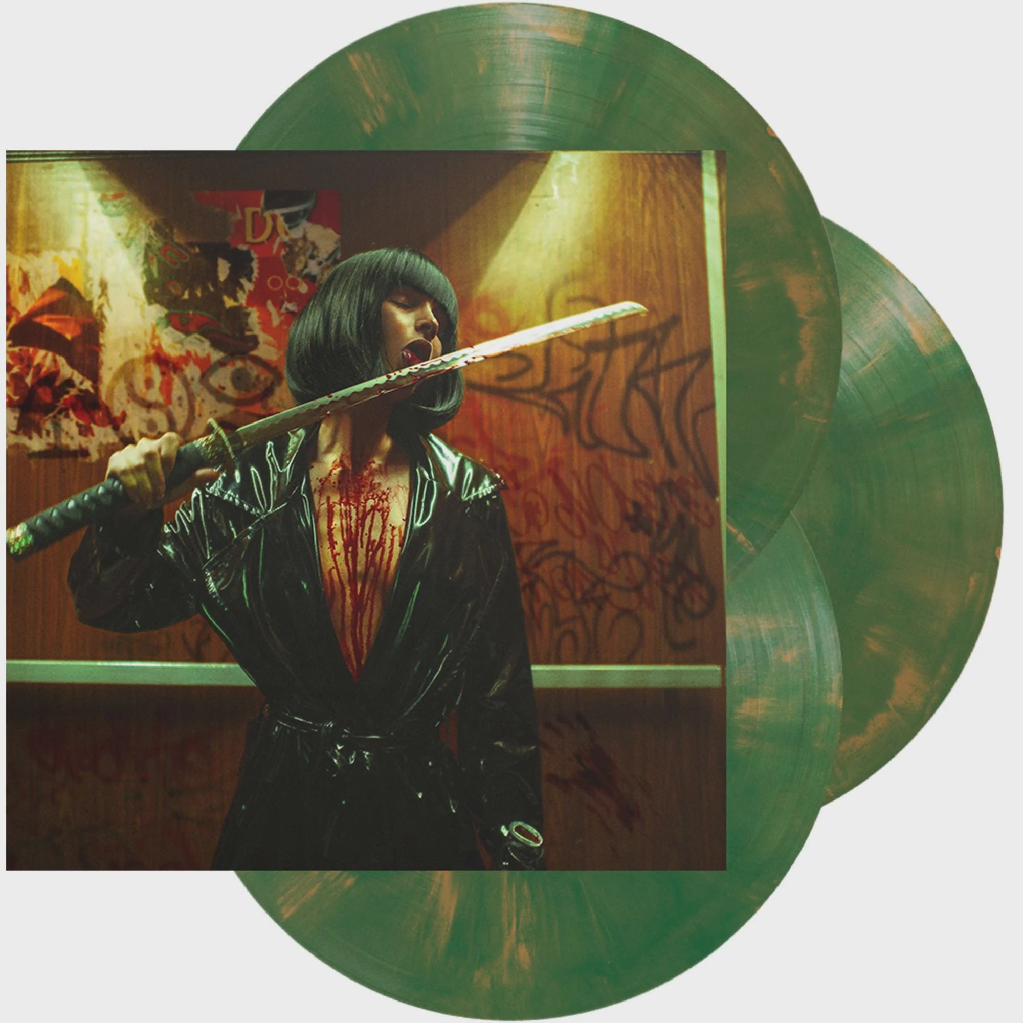 Bad Omens - Concrete Jungle Green/Orange Marbled Vinyl 3LP