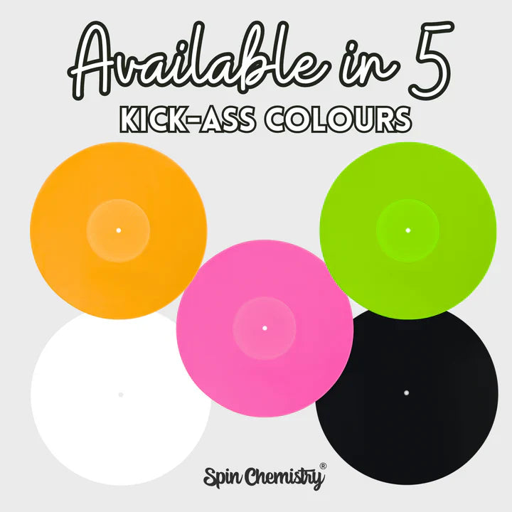 Spin Chemistry - Acrylic Turntable Slipmat (Sonic Snow White)