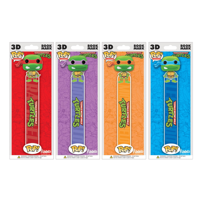 Teenage Mutant Ninja Turtles (TV 1987) - 3D Bookmark Assortment