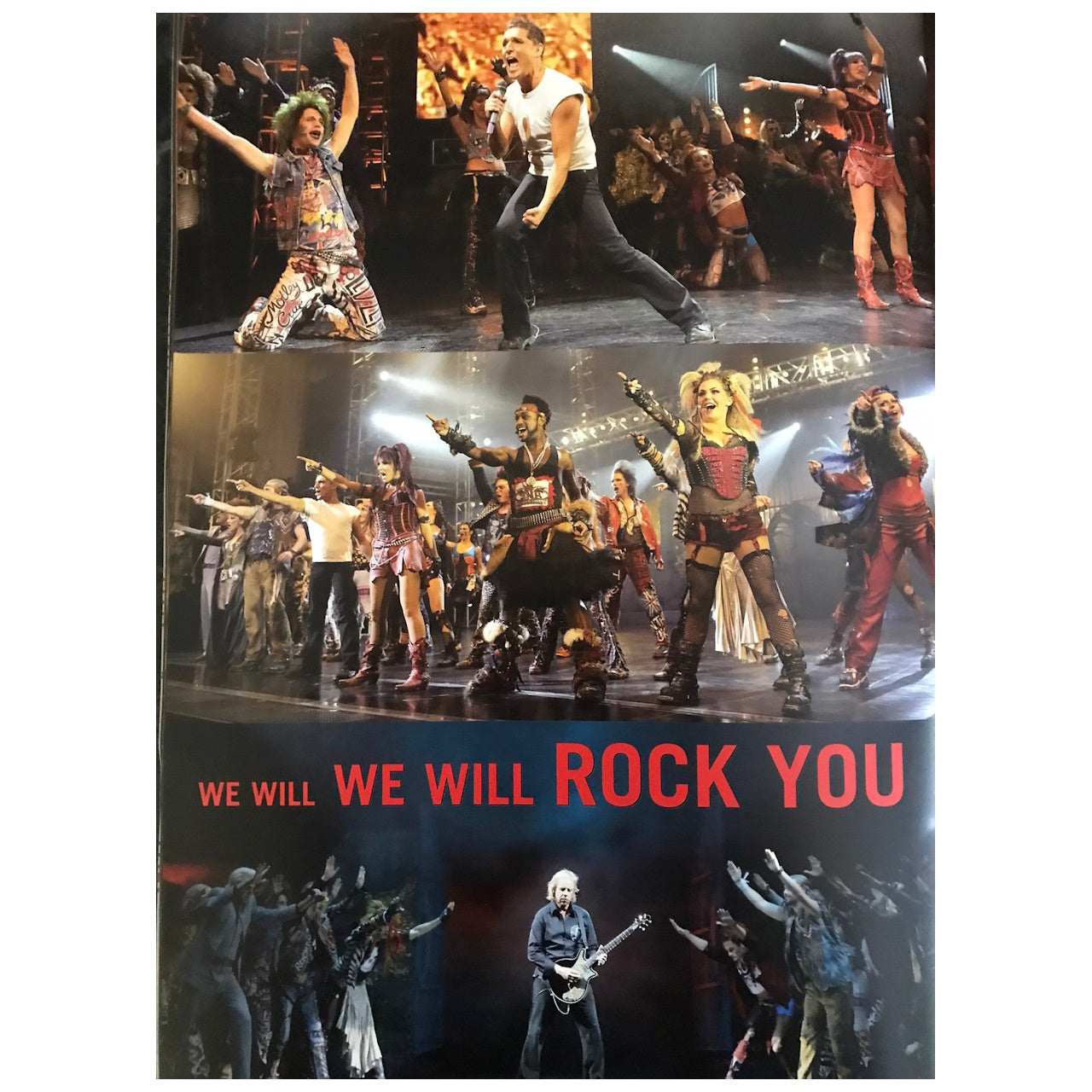 We Will Rock You London - 2009 Original Stage Musical Program