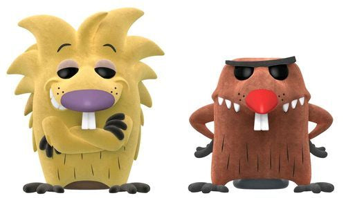 Angry Beavers - Norbert & Daggett Flocked 2-Pack Collectable Pop! Vinyl