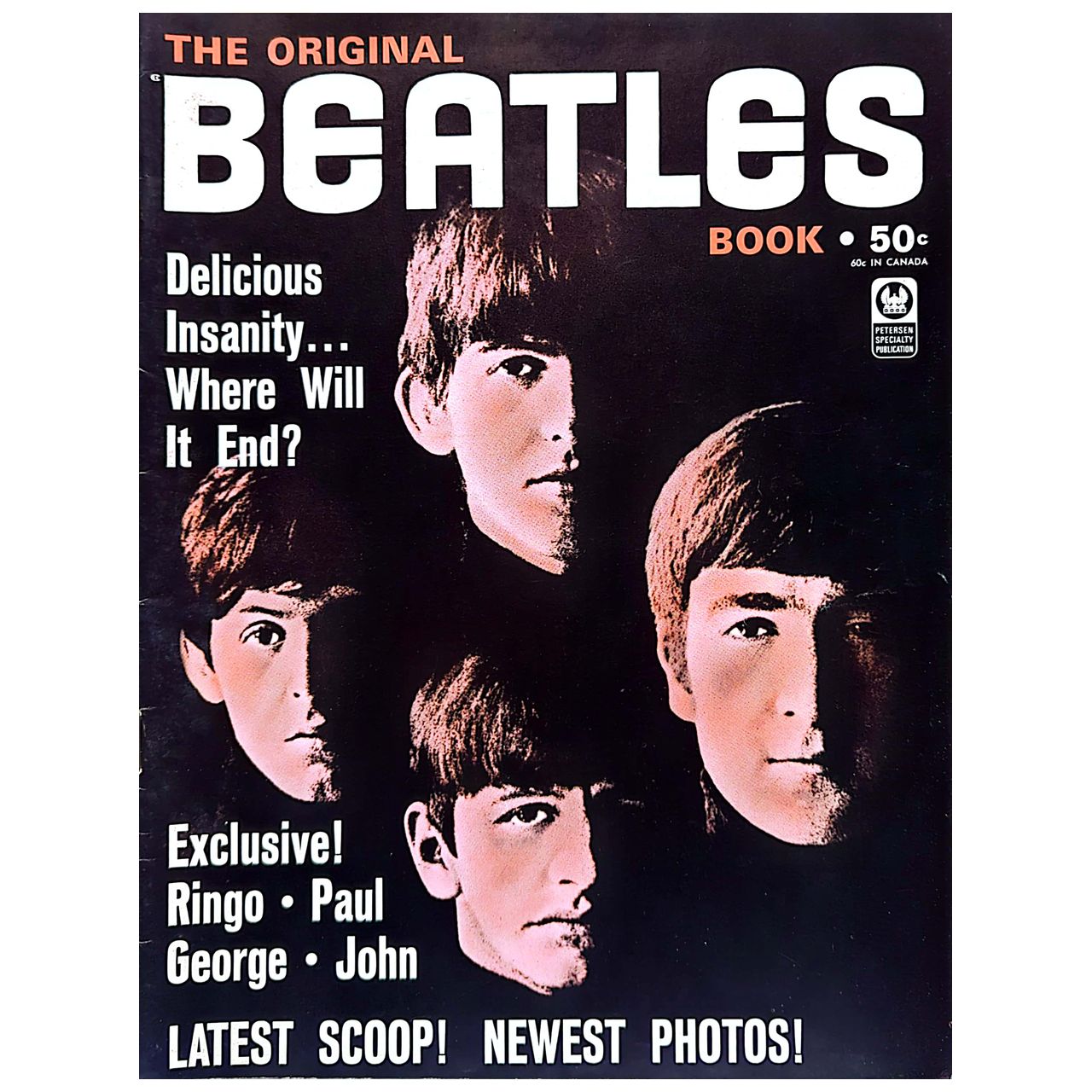 Beatles - 1964 Original Beatles Book One Magazine (Used)