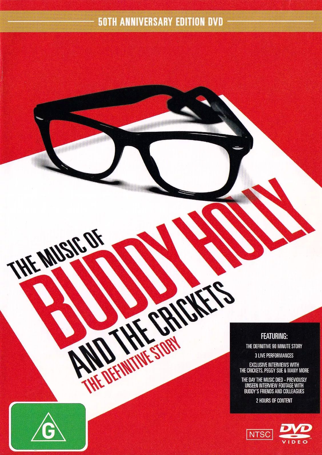 Buddy Holly – The Music Of Buddy Holly & The Crickets - The Definitive Story 50th Anniversary Ed DVD