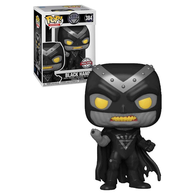 DC Blackest Night (Comics) - Black Hand US Exclusive Pop! Vinyl #384