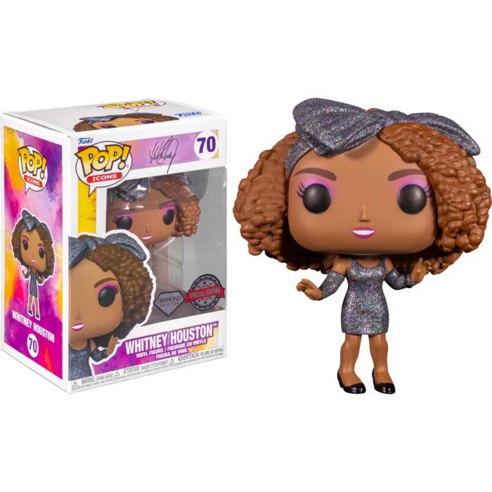 Whitney Houston - How Will I Know US Exclusive Diamond Glitter Pop! Vinyl #70