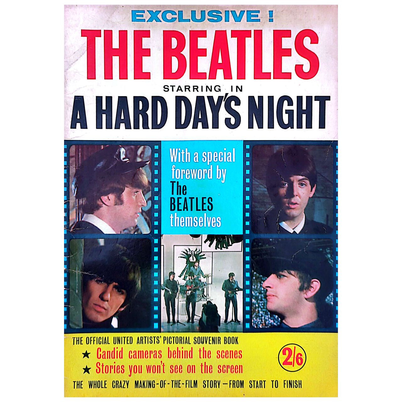 Beatles - Hard Day's Night Souvenir Book 1964