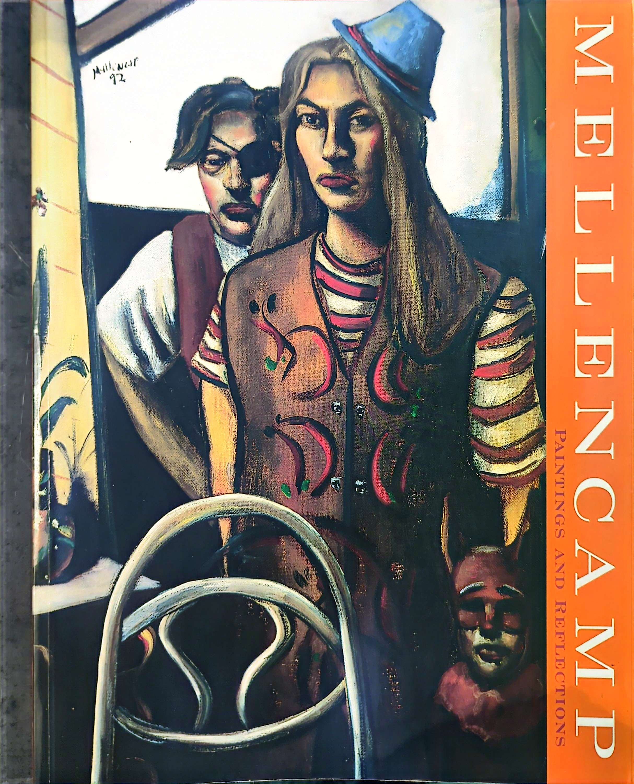 John Mellencamp - Paintings & Reflections Softcover Book (1998)