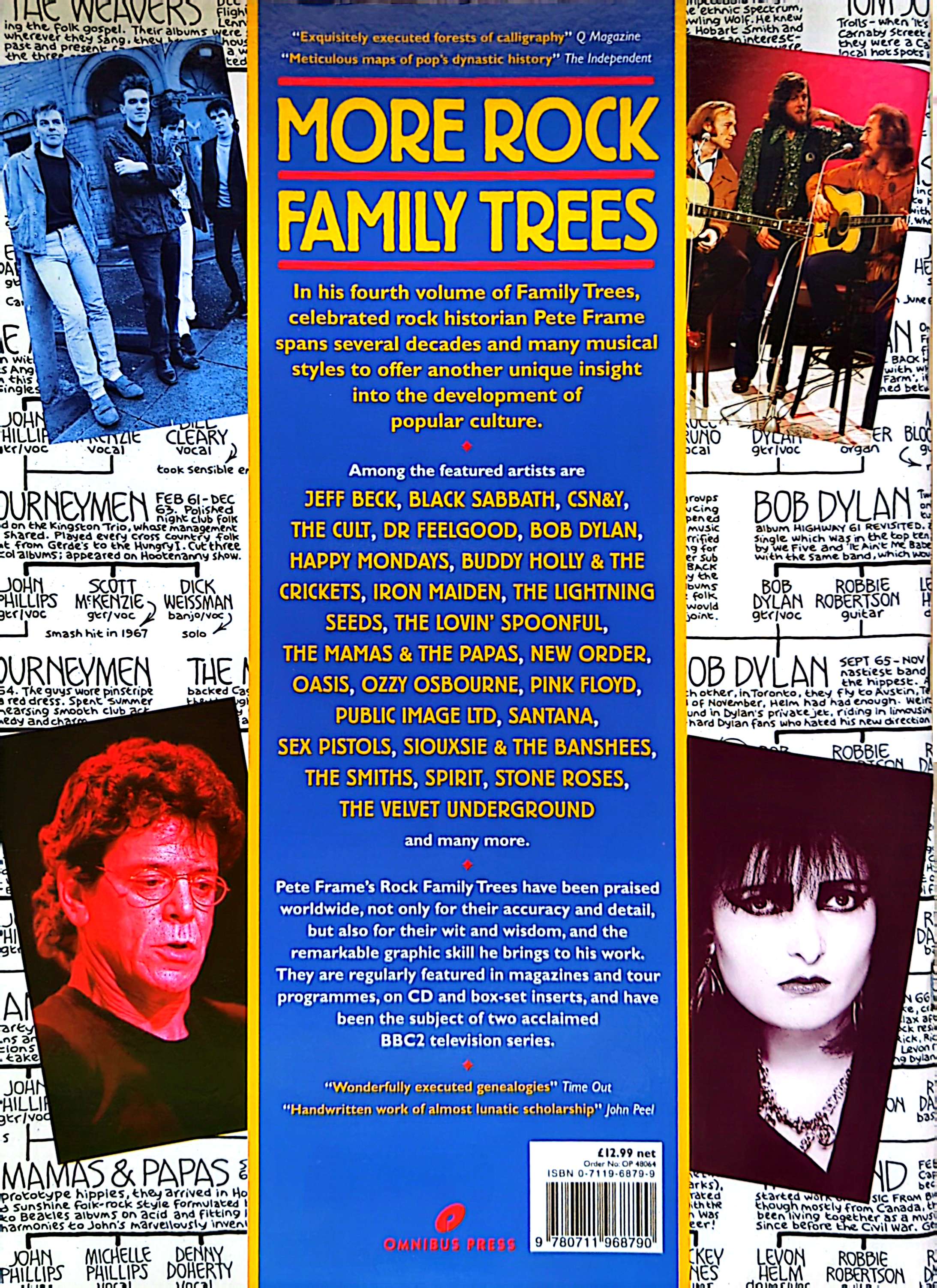 Pete Frame - More Rock Family Trees Book (1998)
